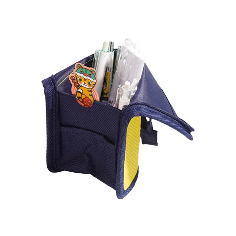 Sáng Tạo Gấp Bút Túi Đựng Dây Kéo Túi Đựng Bút Có Thể Gập Lại Đựng Đa Năng Đựng Bút Chì Cho Bé Học Sinh