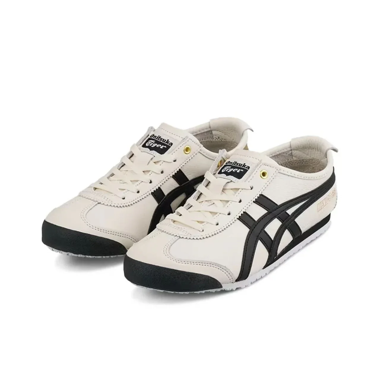 Asics Onitsuka Tiger MEXICO 66 Low Running Shoes Women Men Sneaker Lightweight Milky White