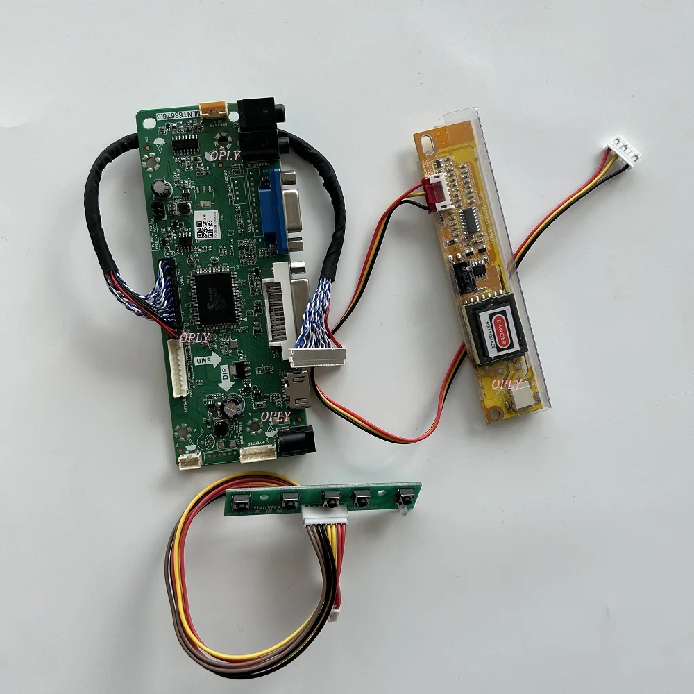 

M.NT68676 HDMI-compatible VGA DVI Controller board for N170C2-L02 N170C2-L01 1440X900 17" LCD panel screen monitor DIY