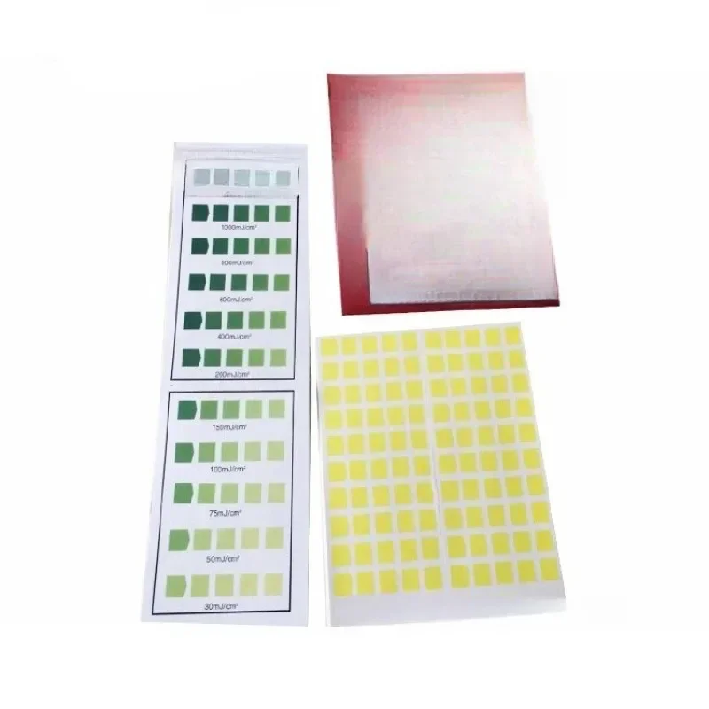 

Test paper, test energy intensity test paper UV strength