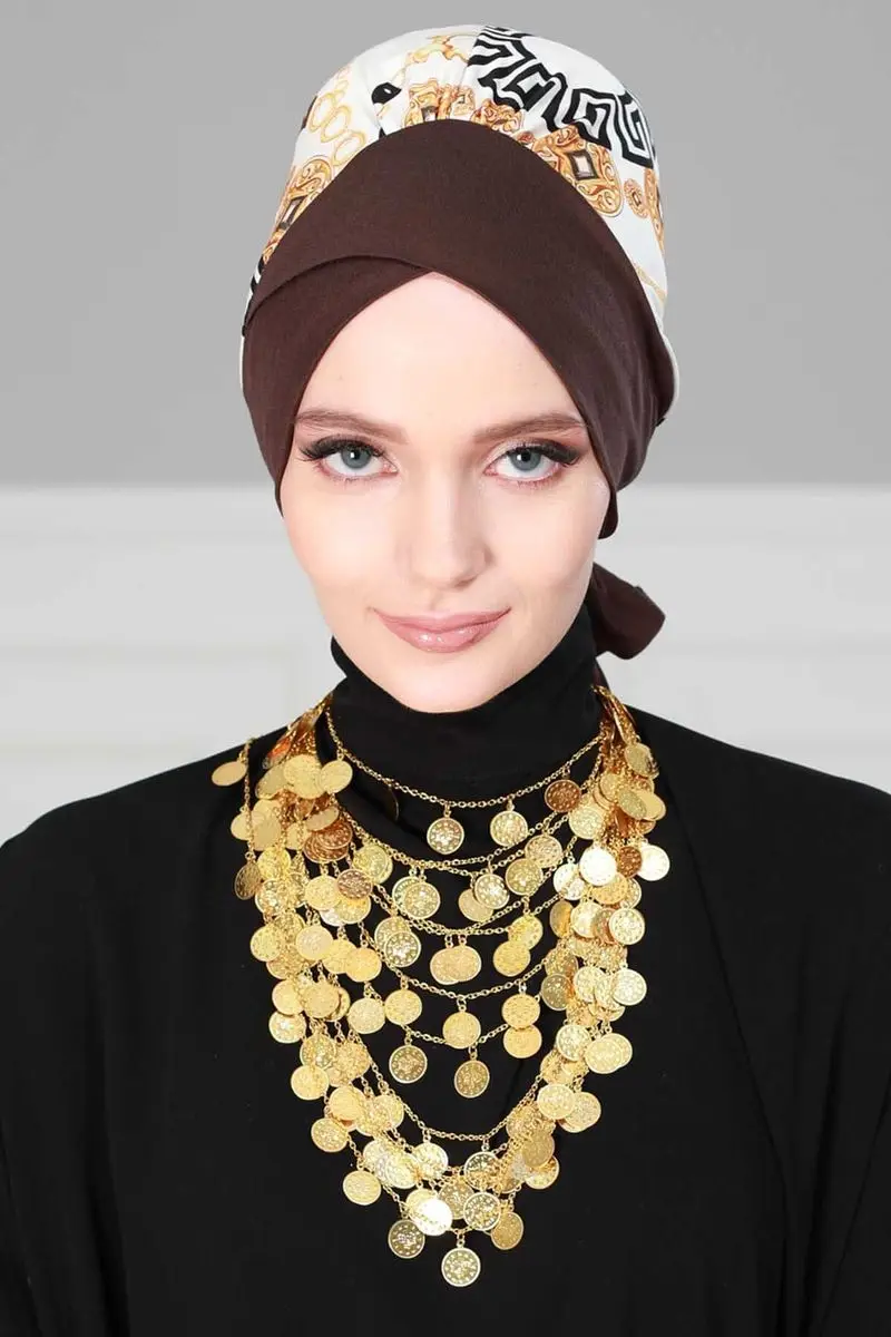 Padrão elegante do osso penteado com cinto