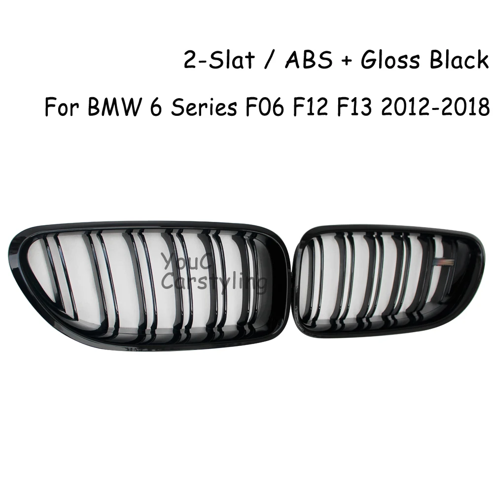 F06 Front Kidney Grill Replacement Bumper Grille for BMW 6 Series F06 M6 F12 F13 2012 -2018 630i 640i 650i