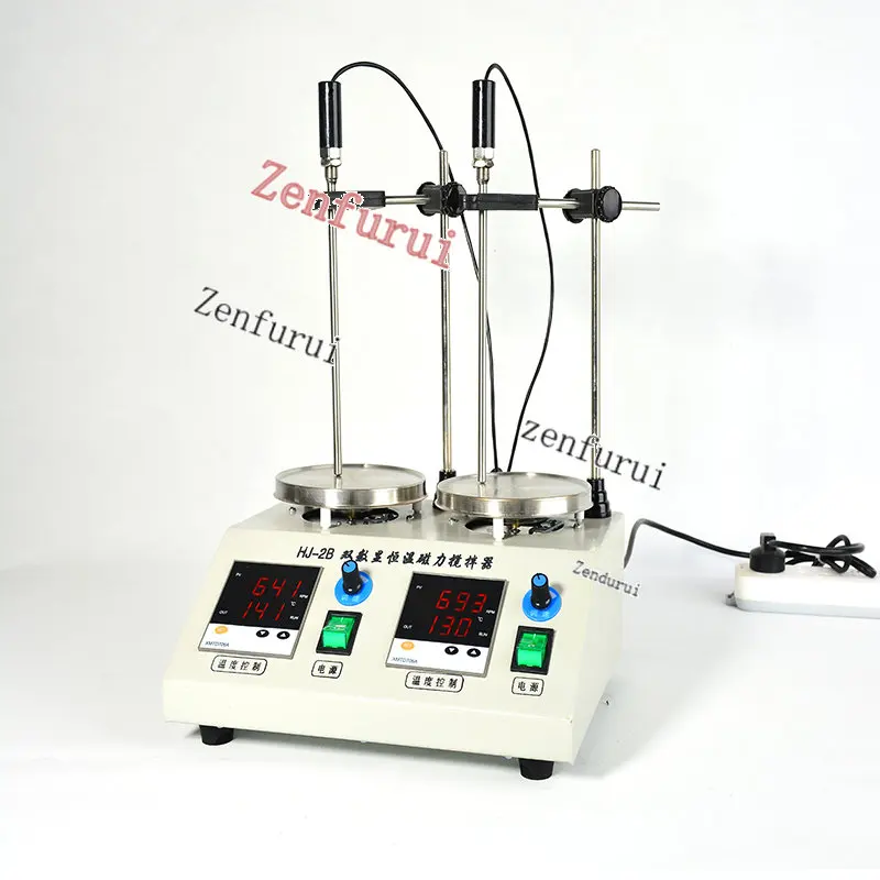 85-2A Laboratory Electric Digital Display Magnetic Stirrer Constant Temperature Heating Mixer Four Or Six-Head Multi-Joint 78-1