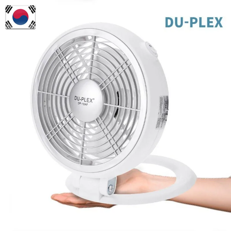 Duplex 18 small folding folding tabletop fan