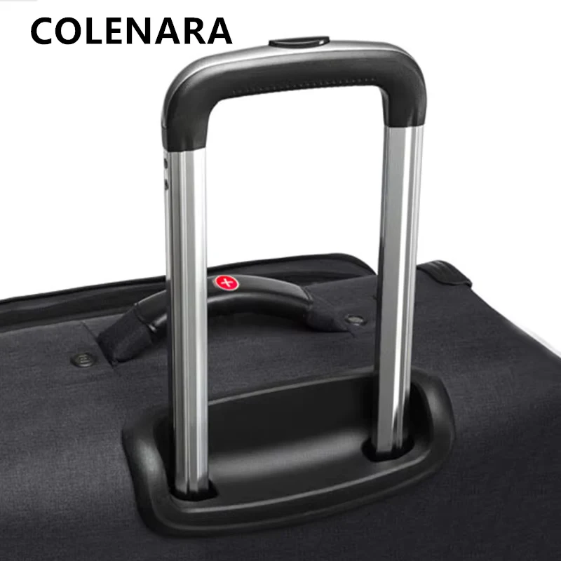 COLENARA Large Capacity Suitcase 20 Inches Oxford Cloth Boarding Box 24