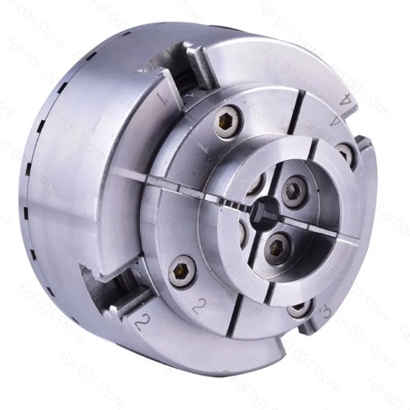 Woodworking chuck Wooden rotary lathe 4 inch 5 inch self-centering linkage umbrella tooth four claw ordinary chuck