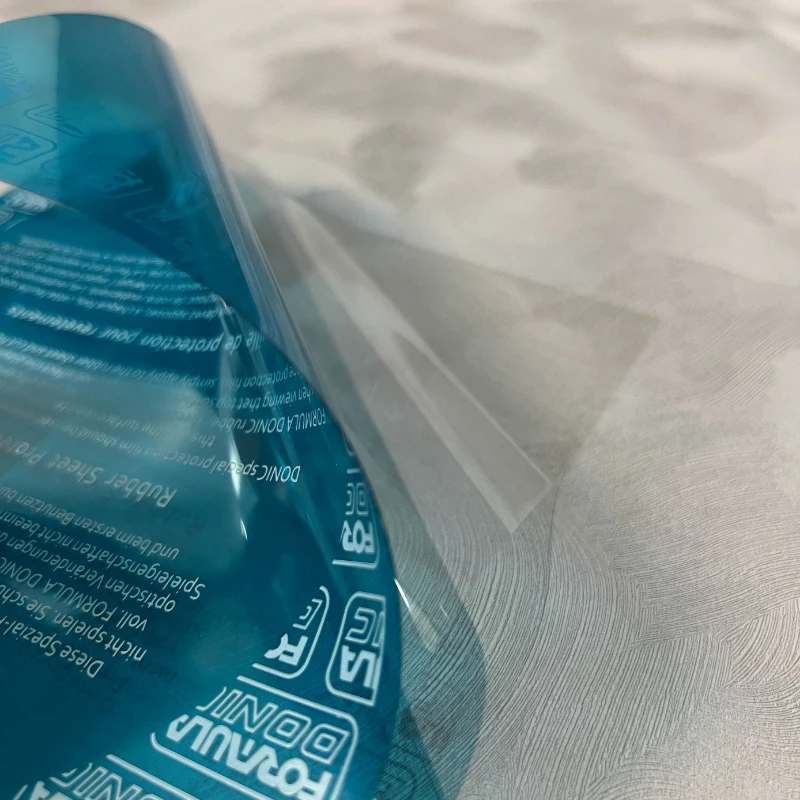 مضرب تنس الطاولة طبقة رقيقة واقية لزجة شفافة صيانة تنس الطاولة المطاط حامي الغبار واقية غطاء مضاد للأكسدة #4