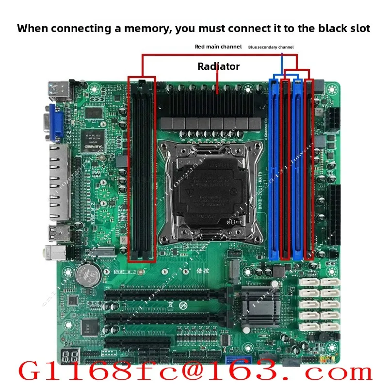 C612 Industrial Computer Soft Router Motherboard E5 To Qiang V3V4 Server Virtual Machine 10 Disks X99 Computer