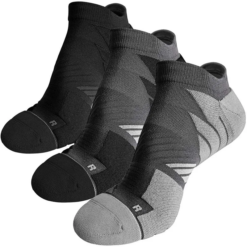 Professional Marathon Running Socks Short Tube Sports Socks Cotton Sw at Absorbing Breathable Socks Towel Bottom Basketball Sock