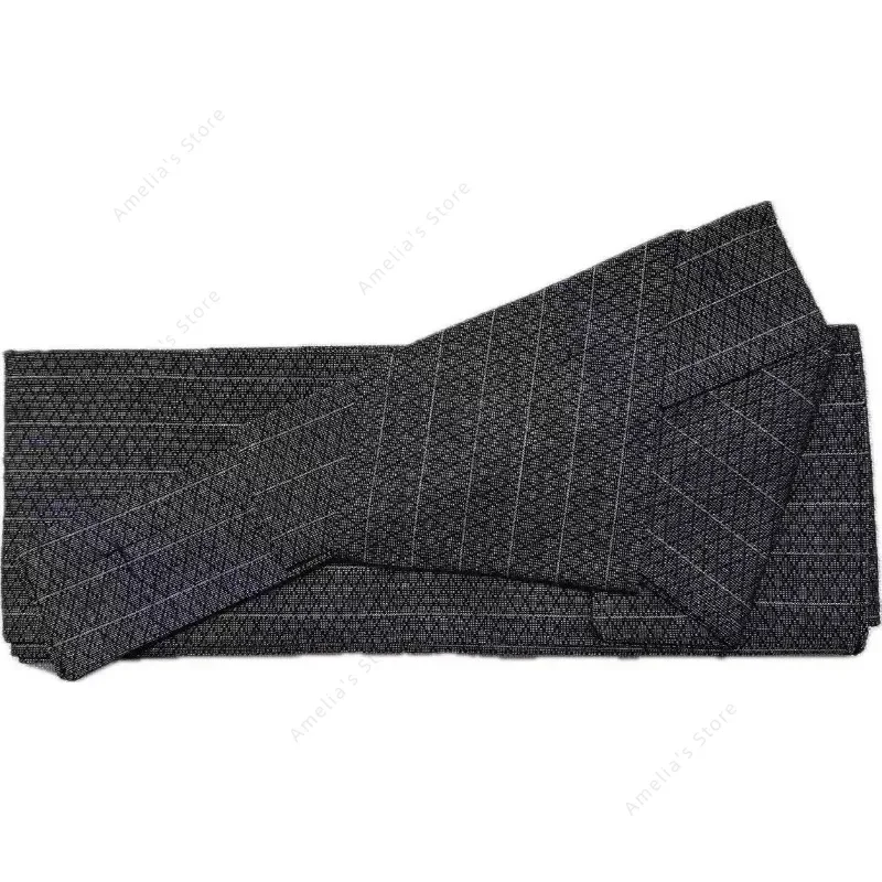 حزام يوكاتا أوبي للرجال اليابانيين مع شريط سحري، ملحق كيمونو تقليدي قابل للتعديل لارتداء رداء الحمام الرسمي