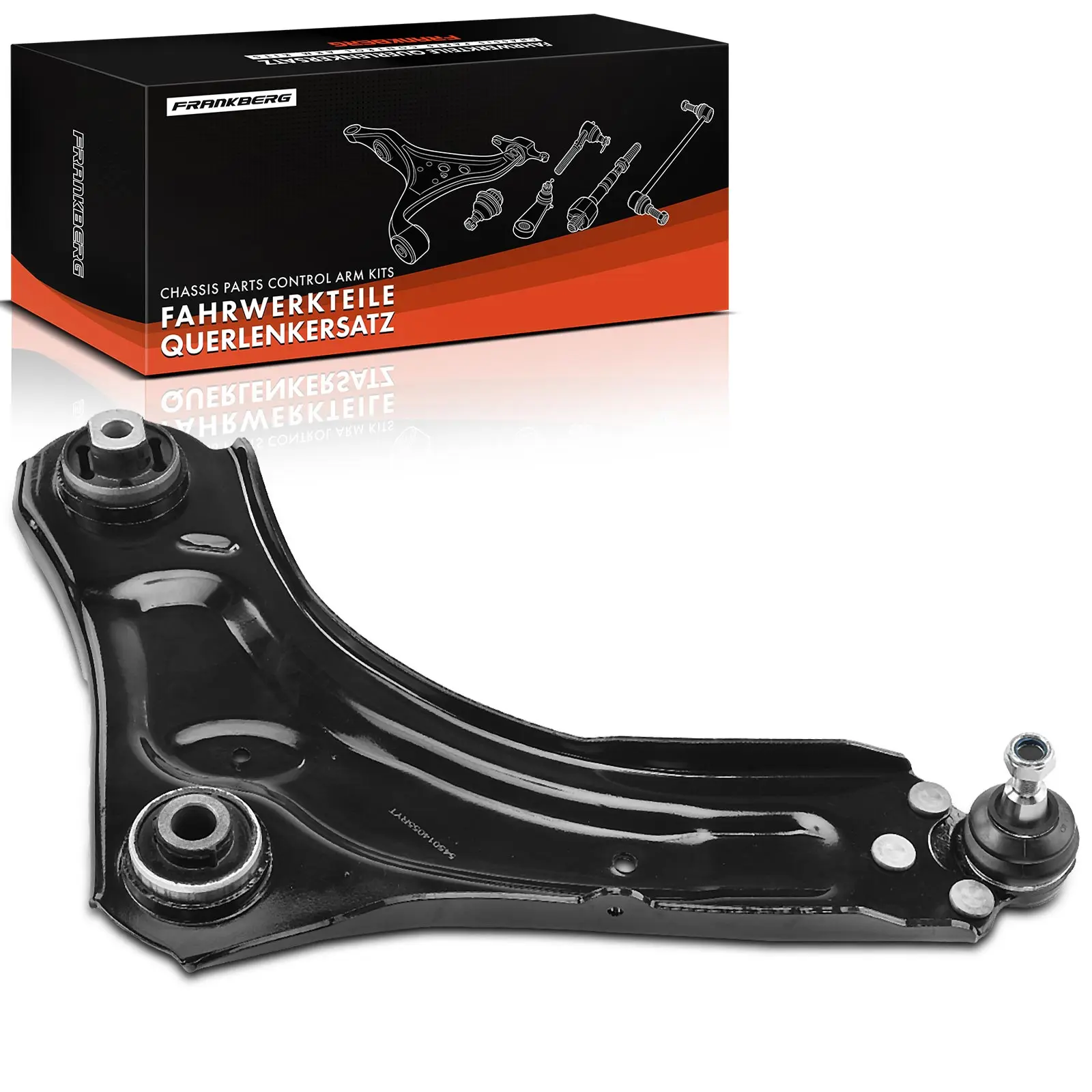 Frankberg 1x Querlenker Vorderachse Links unten für Renault Fluence Grand Scénic III Megane 545014055R