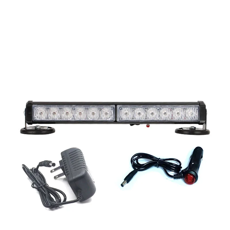 Rechargeable traffic warning lights, LED flashing, road vehicle ceiling construction, night flashing signal lights, obstacle lig