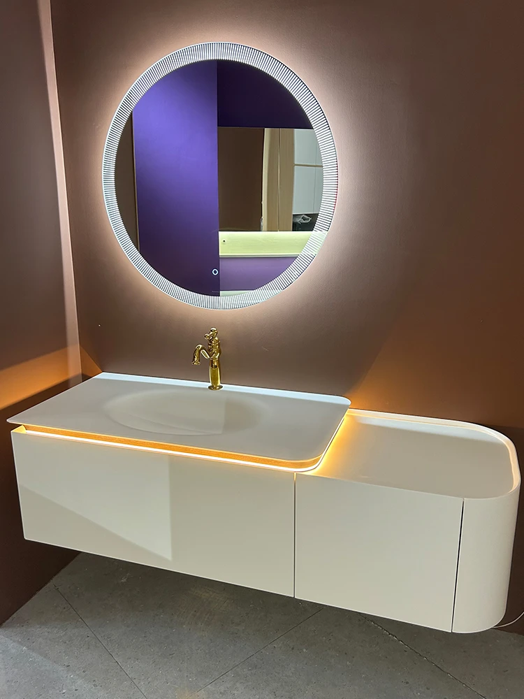 

Cream Kaze Jun washbasin induction lamp bathroom bathroom cabinet bathroom home hotel