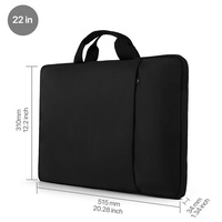 UPERFECT Laptop Sleeve Bag 22inch For Monitor Notebook Tablet With Large Capacity Durable Handle-Waterproof Accessory Storage