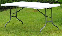 Hot Sale Foldable Blow Molded Table For Outdoor Dining Plastic Modern Folding Table