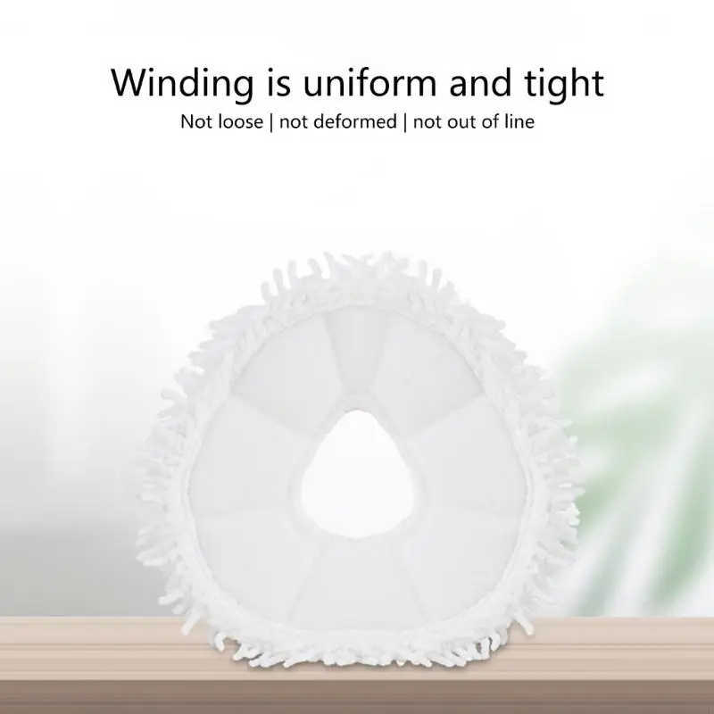 k1ad 10pcsホームクリーニングロボットのためのモップリフィルを簡単に交換する