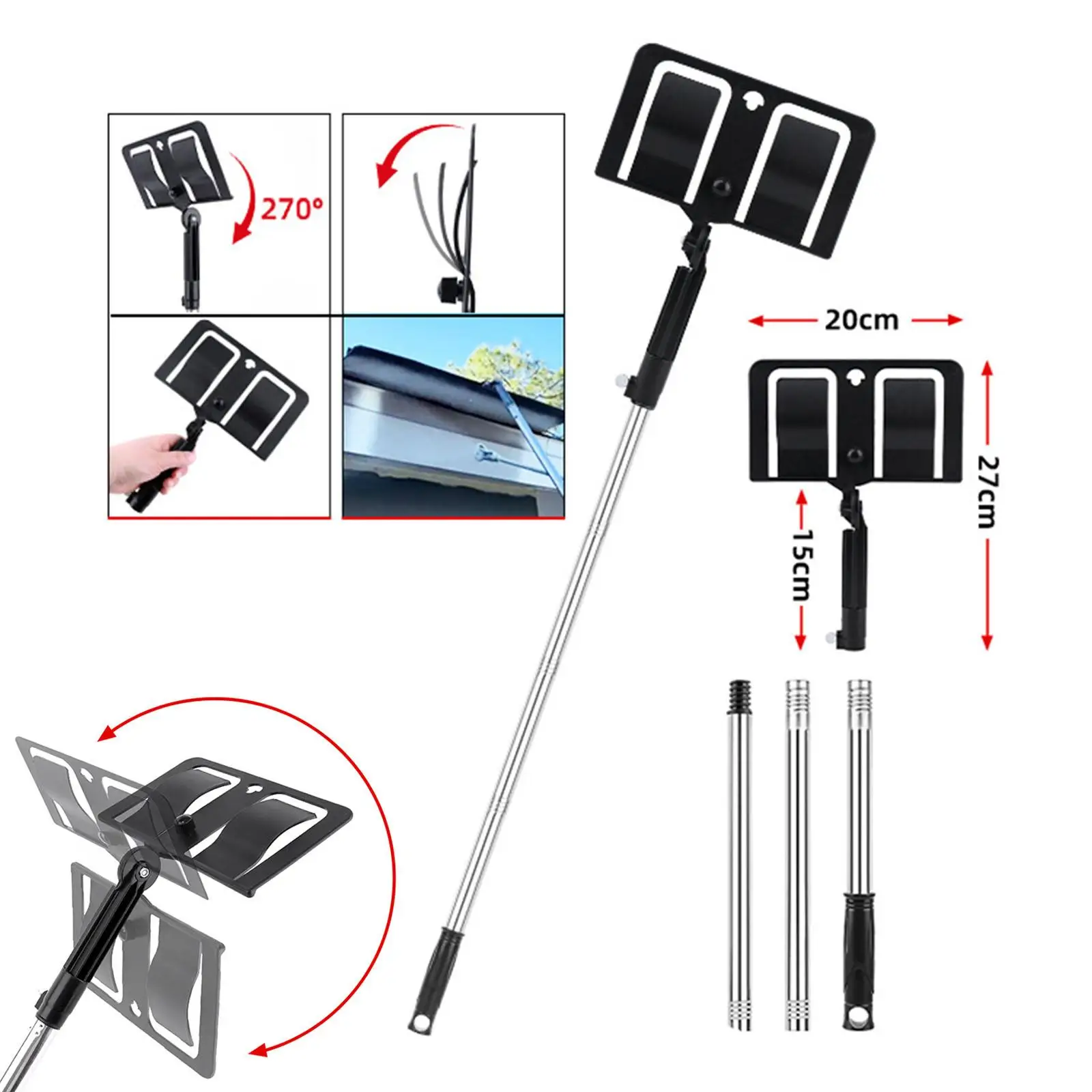 Paint Shield Holder Adjustable Angle Professional 360° Angle Spray Shield for Cardboard