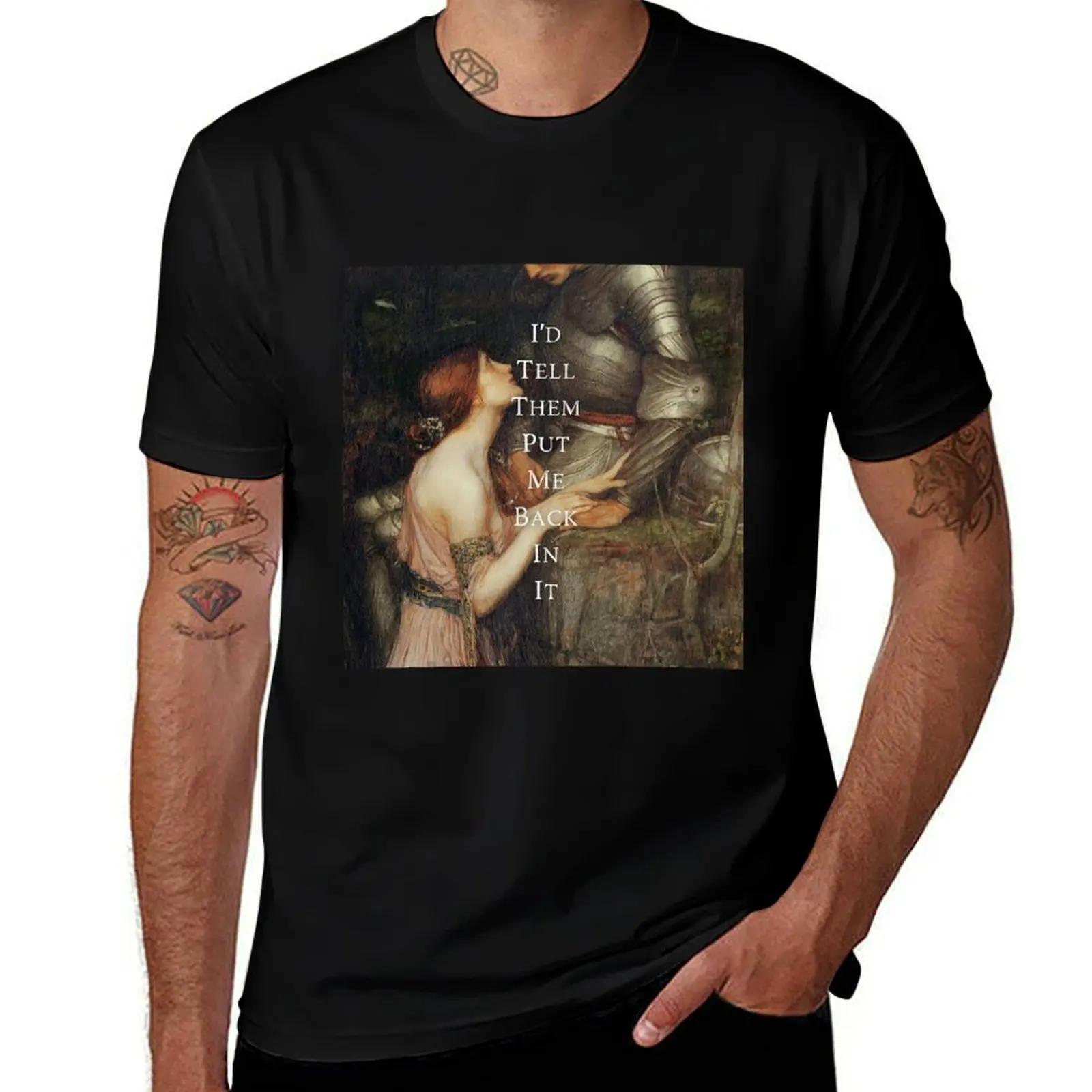 Hozier - Francesca (John William Waterhouse) T-Shirt Casual Everyday Wear T-Shirt