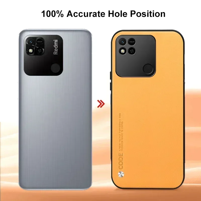 Casing ponsel kulit mewah, casing pelindung ponsel kulit mewah, penutup silikon Matte untuk Xiaomi Redmi 10 10A 10C, casing ponsel untuk Redmi 9 9A 9C NFC 9T Coque