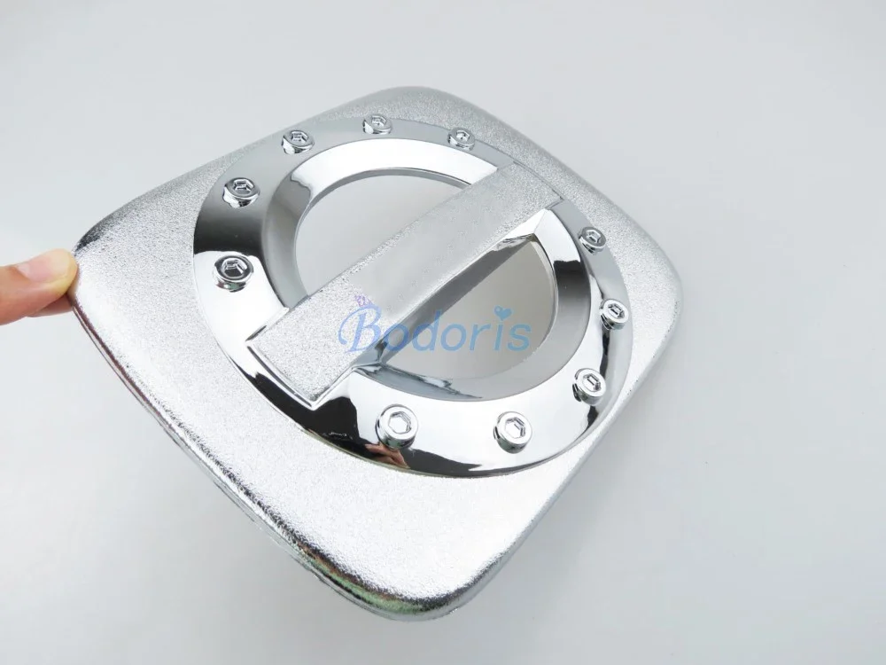 

For Toyota Innova 2012-2015 Fuel Tank Cover Cap Gas Box Panel Overlay Frame Garnish Kit Trim Chrome Car Styling Accessories