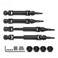 Stainless Steel Front Axle Shaft and Rear Drive Shaft For TRAXXAS 1/10 Ford Fiesta ST Rally RC Car Upgrade Parts