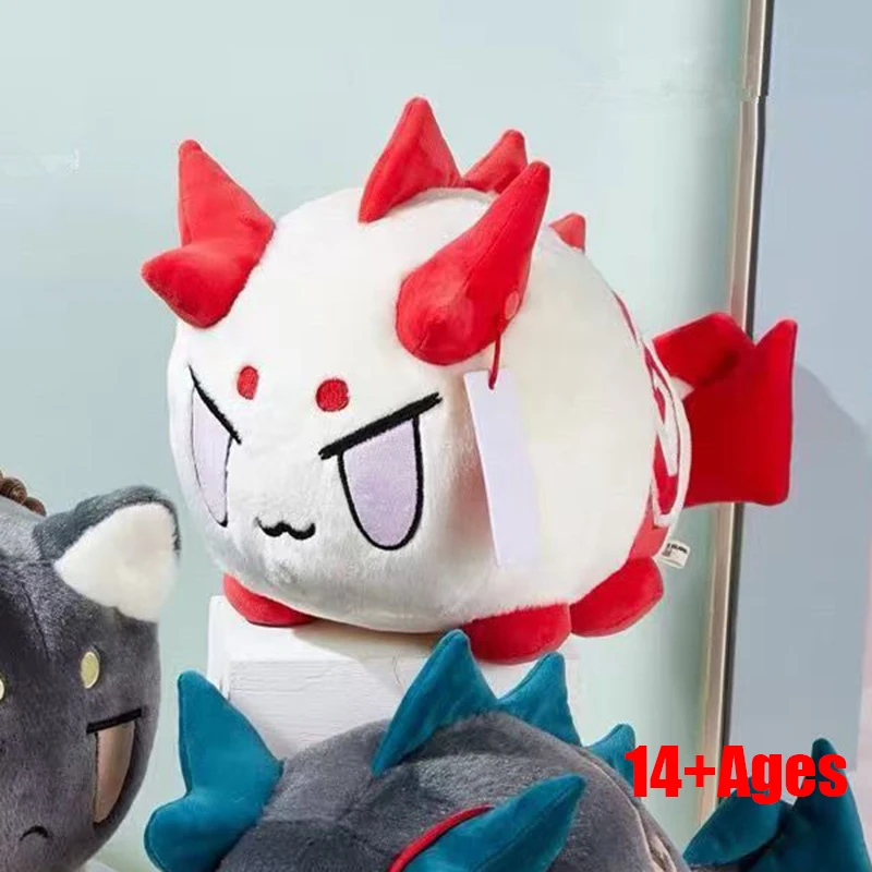 Game Arknights Dragon Bubble Nian Cosplay Doll Cute Plush Stuffed Cotton Doll Mascot Halloween Room Decoration