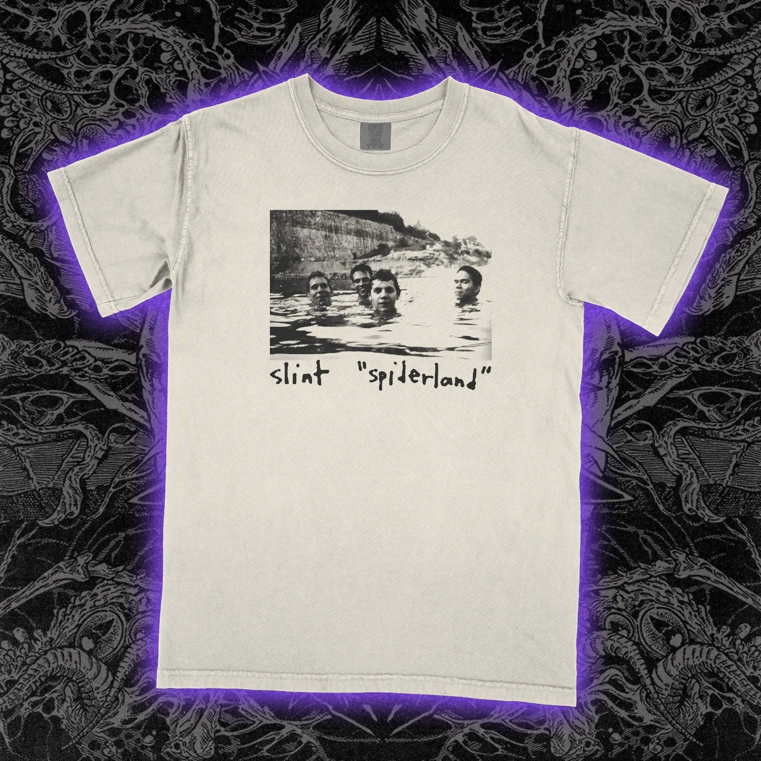 Slint Spiderland T-Shirt Vintage Post-Rock Band Graphic Tee Alternative Unisex