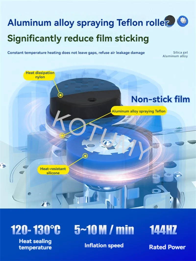 220V Mini Air Cushion เครื่องบัฟเฟอร์อัตโนมัติบรรจุ Air หมอนกระเป๋าคอลัมน์ฟอง Inflatable กระเป๋า Logistics Express