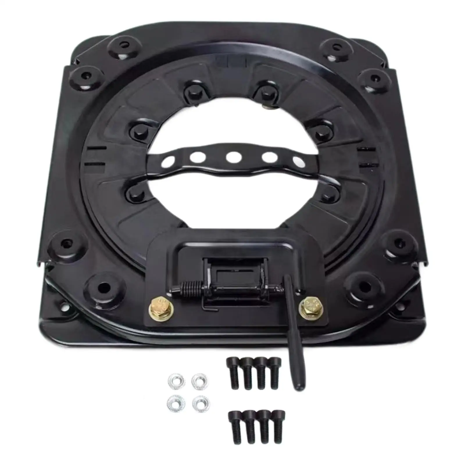 

Universal Seat Swivel Base Heavy Duty Iron Adjustable Turntable Plate for RV Camper Van Truck Boat Engineering Vehicle