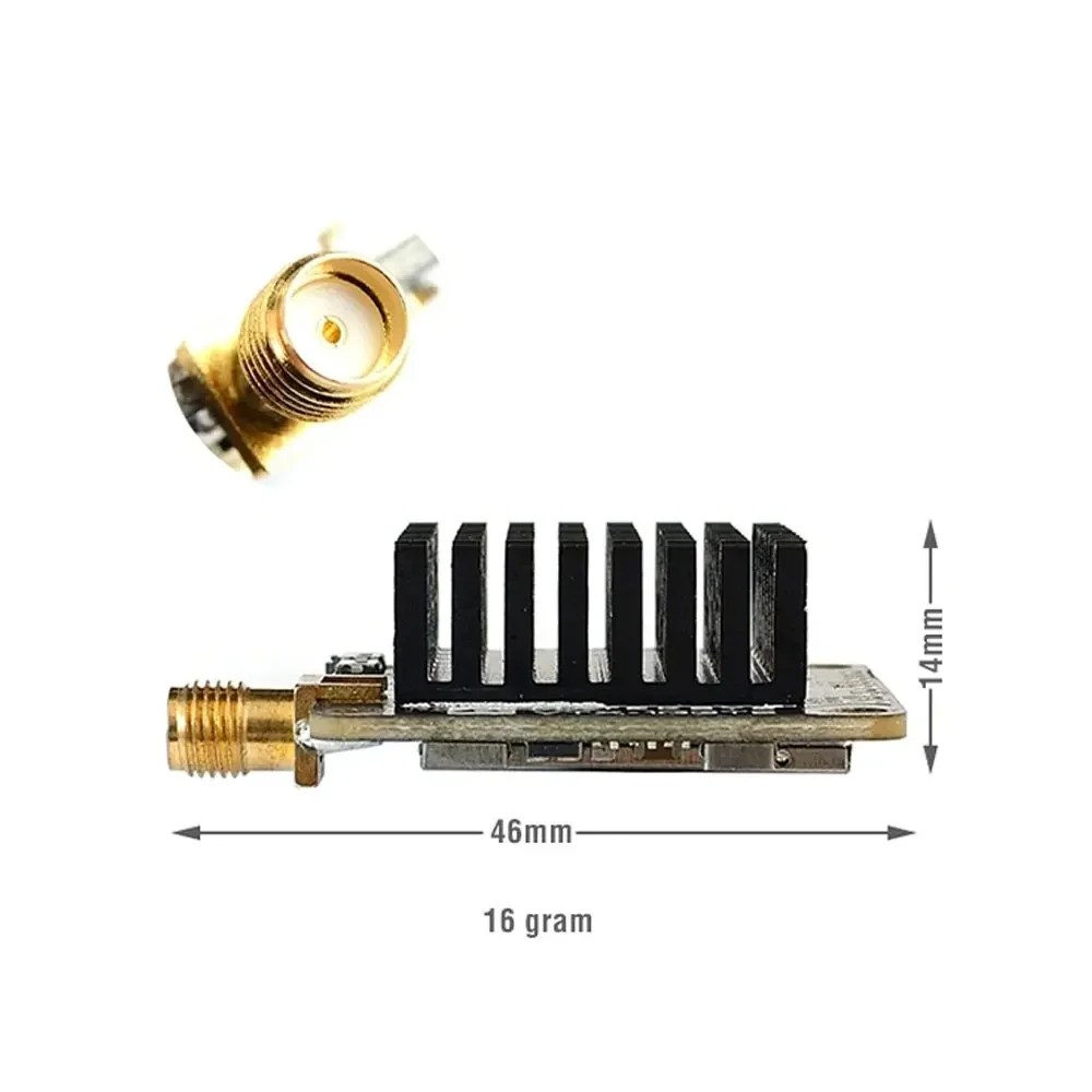 Video Transmitter 2W VTX-1G3TE 1.2GHz 1.3GHz 2000mW 9CH With Tramp VTX Control For FPV Long Range Drones