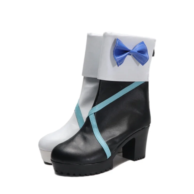 Jeu joli Derby Hishi Miracle Cosplay chaussures bottes Mirako pour fête d'halloween adultes femmes hommes