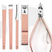 18pcs Nail Clipper Set Stainless Steel Durable Manicure Life Toe Finger Trimmer Clean Nails Gift