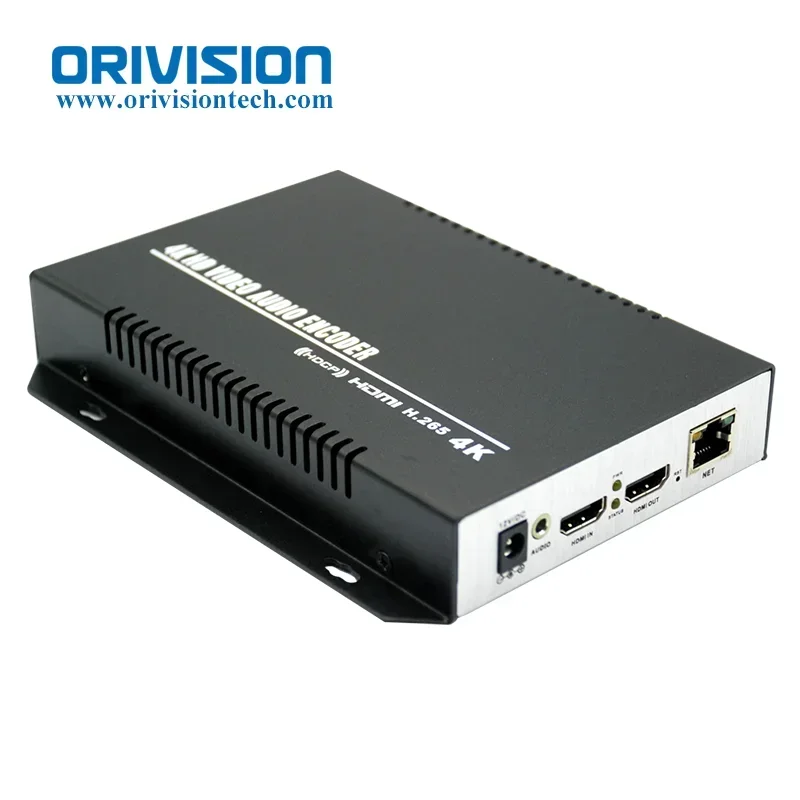 New ORIVISION 4k HD Encoder H265/H264 RTSP SRT RTMP HDMI Video IP Encoder