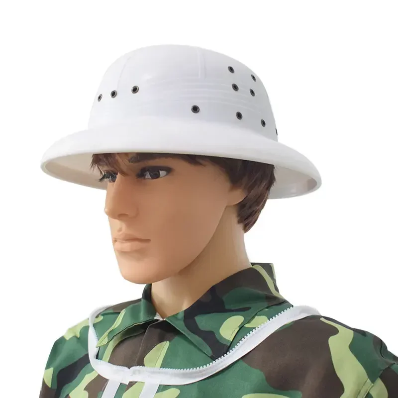 

Plastic Beekeeper Hat Sun Protection Beekeeping Hat Ventilated Helmet Anti Bee Hat for Apicultura Beekeeping Equipment