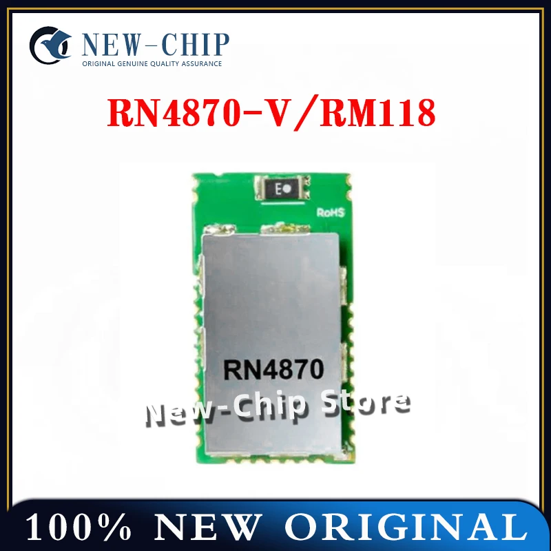 

1PCS-10PCS/LOT RN4870-V/RM118 Radio-frequency radio 12x22mm RN4870 module New Original