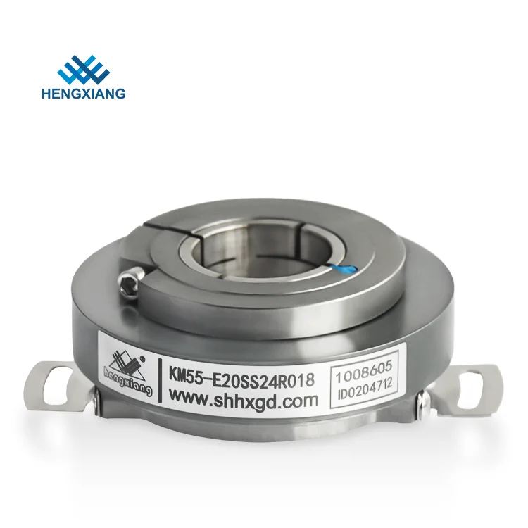 hit productHengxiang KM55 Absolute Optical Encoder DC Motors Textile Machinery RS485 Interface BiSS C/SSI Communication IP50 Pro