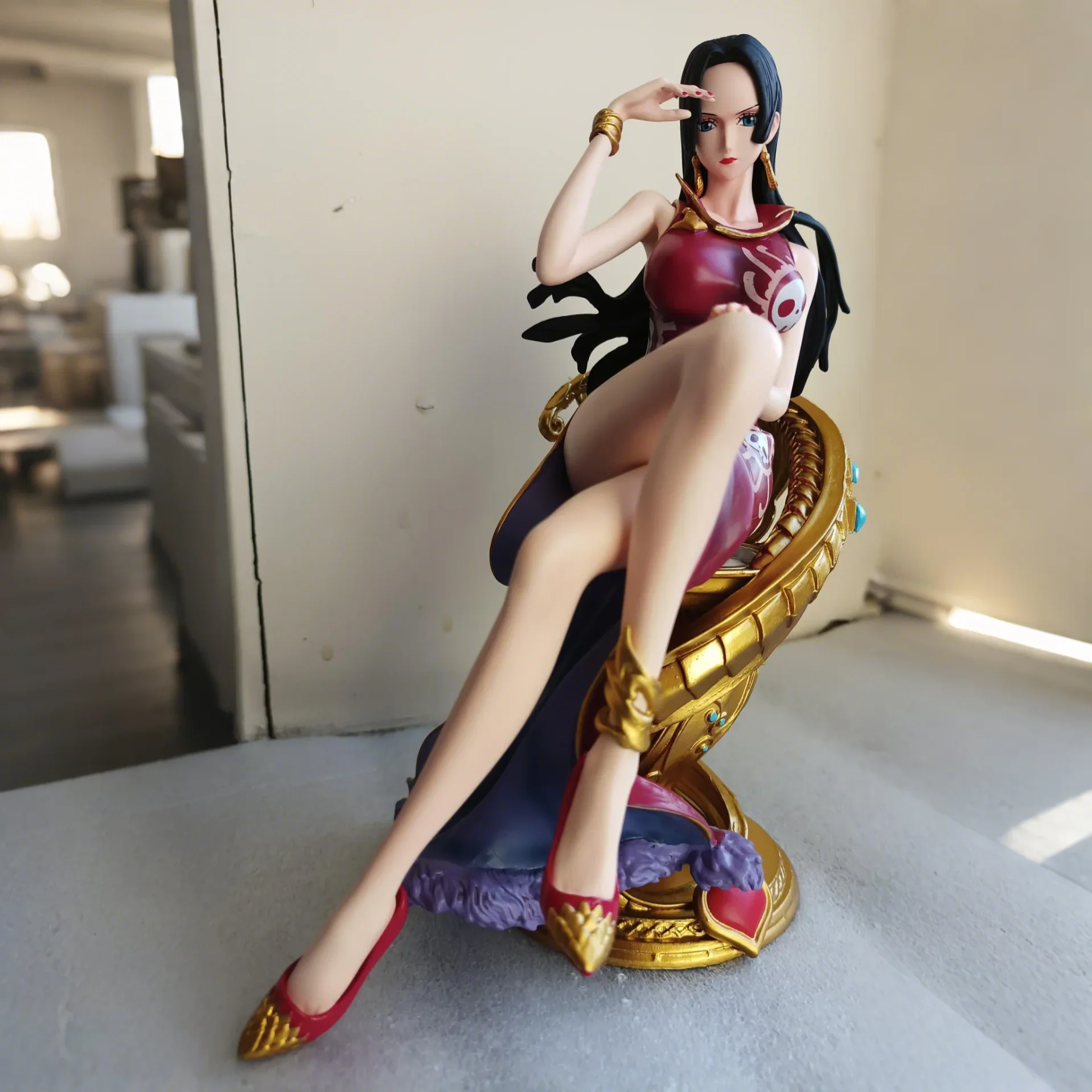 

One Piece Anime Figure Boa Hancock 23cm Vinyl Figure Collect Decoration female emperor Hancock Model Boy Birthday Toy Gift
