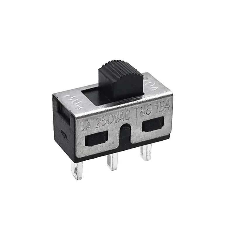 10PCS Q15 Slide Switch SS12D With short legs  terminal pin 3pin 2 Position Toggle Switch ON ON 3A250V Handle height 3.5mm
