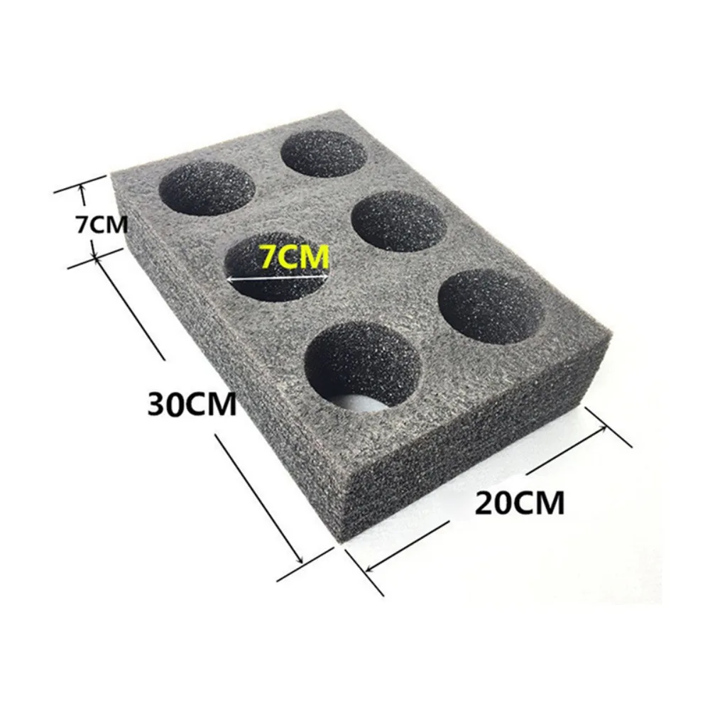 Disposable Cup Carrier Holder Large Capacity Porous Drink Tray Shock-absorbing Thickness 7cm Takeout Coffee Trays