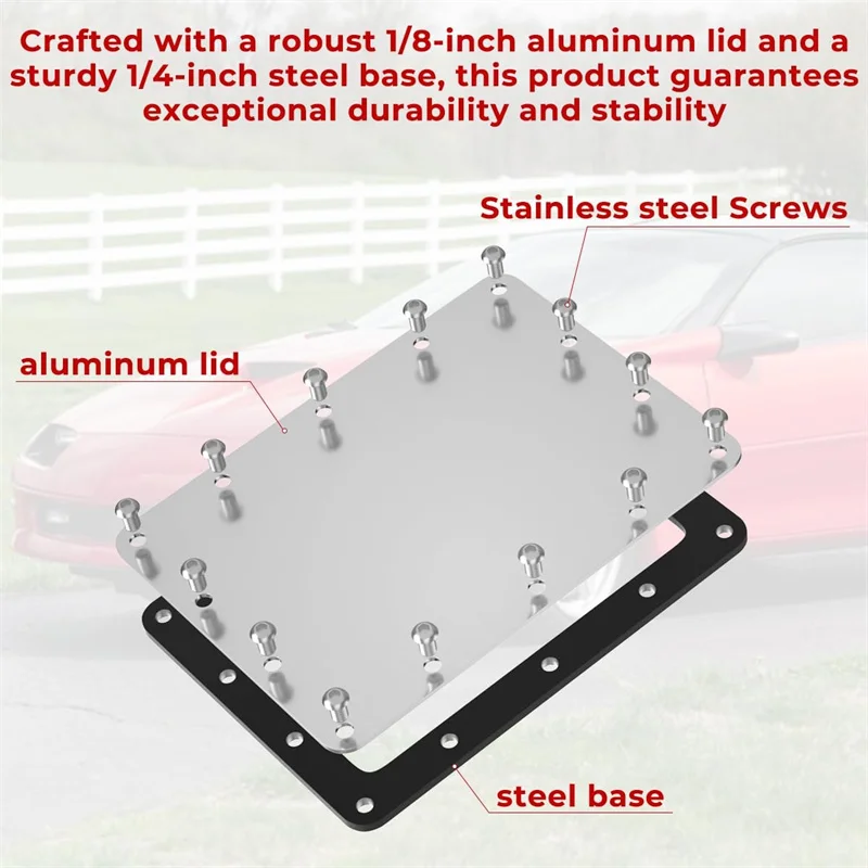 For Chevrolet Camaro for Firebird 1982-1997 Aluminum Lid and Steel