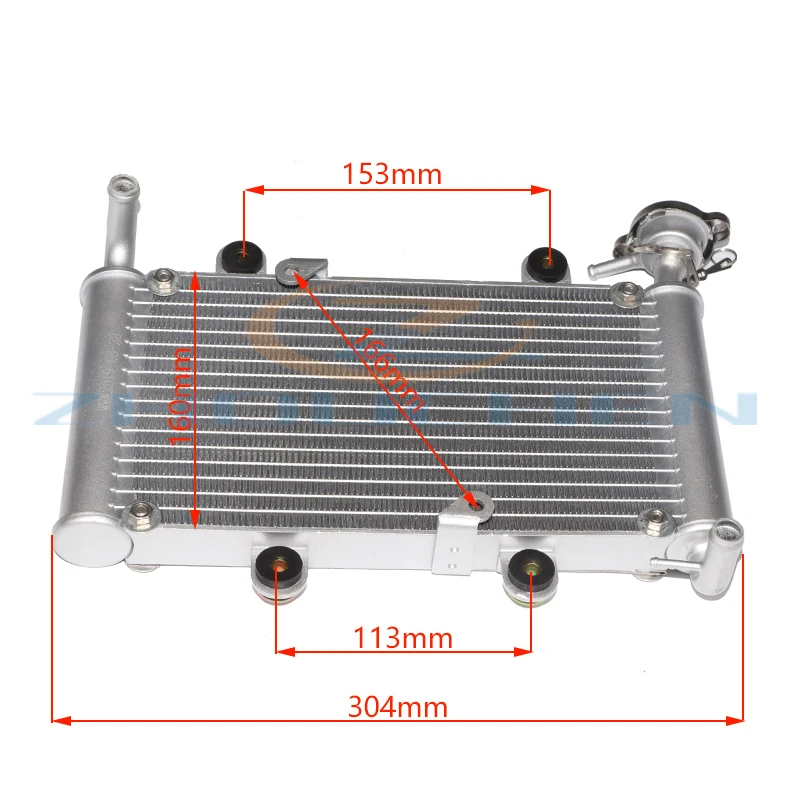 

For Honda CB400 SF NC31 NC36 Motorcycle Water cooling engine cooler Radiator cooling