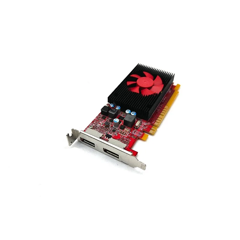 Original  Radeon R7 430 2GB dual DP graphics card supports 4K small chassis CAD drawing multi-screen office