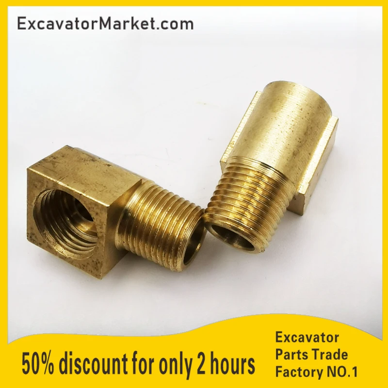 Excavator Parts  Turntable Butter Nozzle Butter Pipe Joint For Carter E312C 320D 329 336 345D2