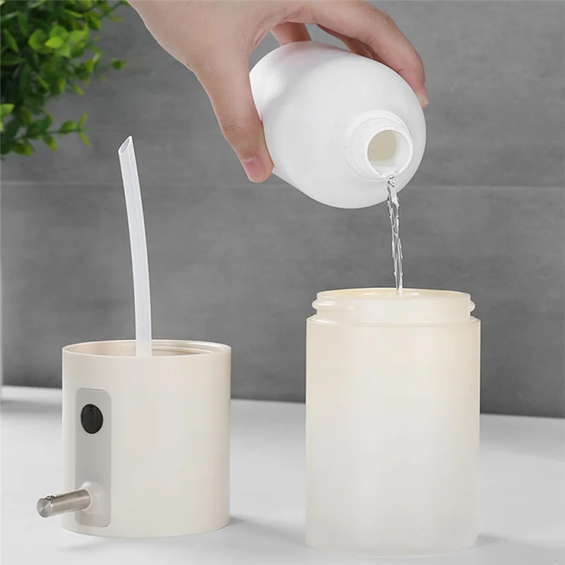 Automatic Foam Soap Dispenser Rechargeable Non-Contact Foam Soap Dispenser Suitable For Bathroom And Kitchen-Hot