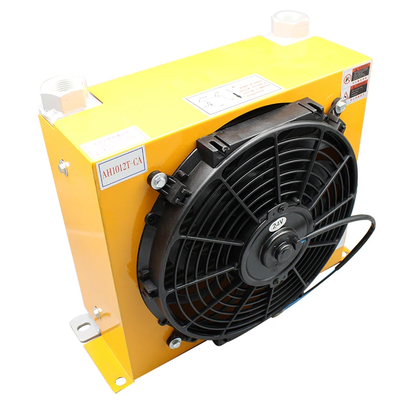 AH1012T-CA Hydraulic Air Cooler 24V/12V/220V/380V Truck-Mounted Crane Modified Fuel Tank Cooling Cooler Air-Cooled Oil Radiator