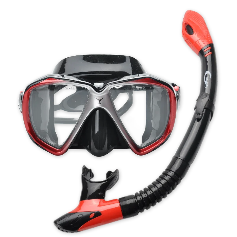 

mask diving goggles full dry snorkel diving goggles equipment set