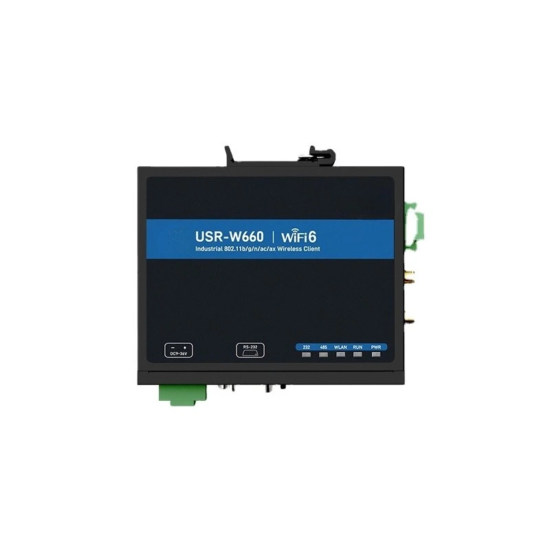 Dual Band WiFi Serial Device Server rj4 5 Gigabit Ethernet Port Supports Wi-Fi Communication Network