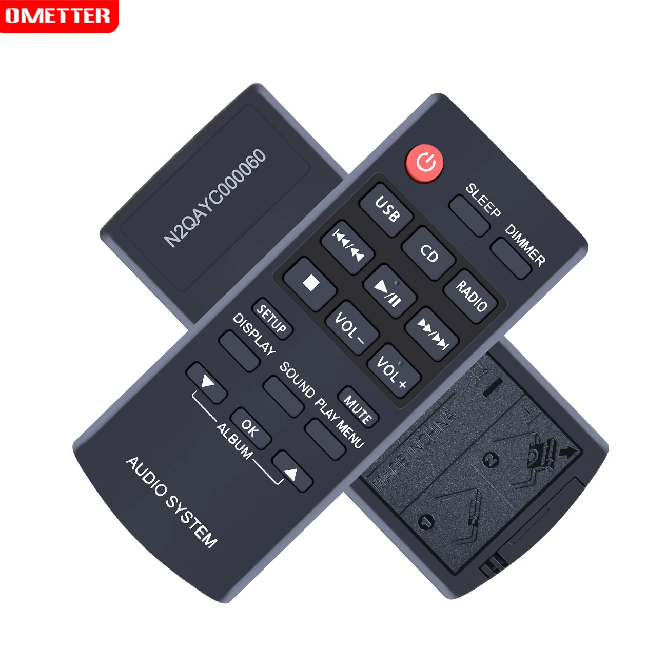 NEW Origianl N2QAYC000060 Remote Control For PANASONIC AUDIO SYSTEM for SC-HC17EB-K SC-HC18 Fernbedienung