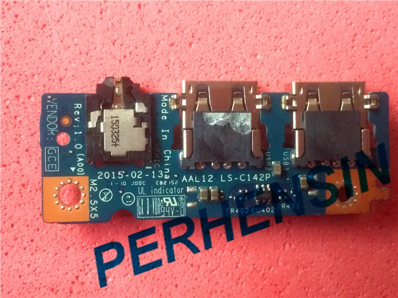 FOR Dell Inspiron 5555 5755 USB Audio Board AAL12 Ls-c142p  Rt8yv 100% Perfect Work