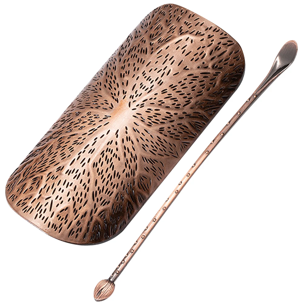 

Tea Spoon Small Metal Scoop Loose Leaf Holder Coffee Bean Alloy Storage Container Grain Scoop Kitchen Bar Utensils Tea